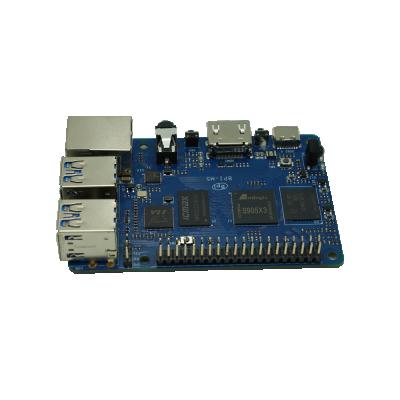 China 2020 New Amlogic S905X3 Quad-Core Mali-G31 GPU 1GbE Ethernet Powered Banana Pi BPI-M5 Board BPI-M5 for sale