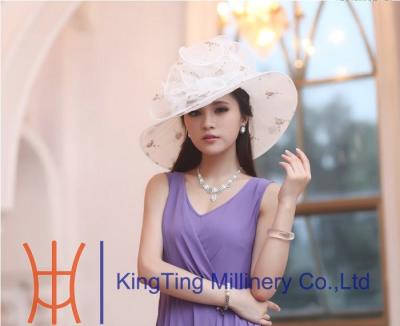 China Personalized Summer Women Sunday Church Hats For Graceful Accessories for sale