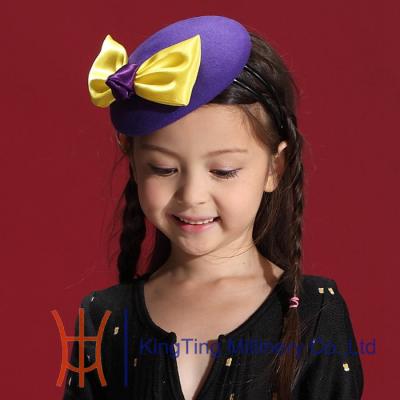 China Kids fascinators with Bow for sale