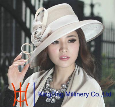 China White Young girls T Show velvet top hat for Occassion place , 100% Polyester for sale