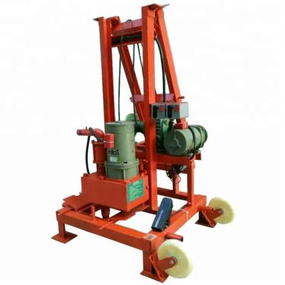 China Construction Material Shops 80-100m Electric Portable Mini Deep Water Well Drilling Rig for sale