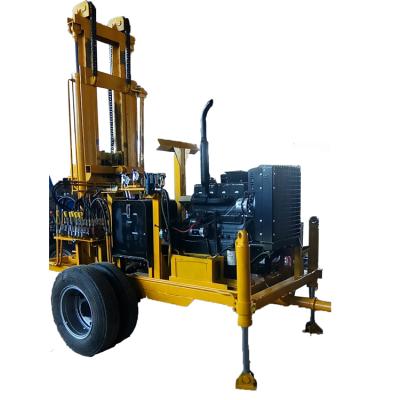 China Drill Machine Set 500mm Diameter 44-63 Kilowatt Folding Car Spinning Mine Drilling Rig Water Well Drilling Rig for sale