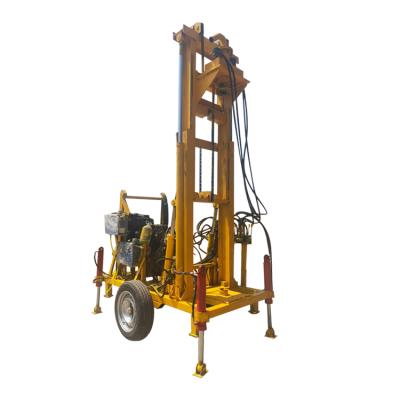 China Construction worksÂ   Small cheap used portable hydraulic water well drilling rig for sale for sale