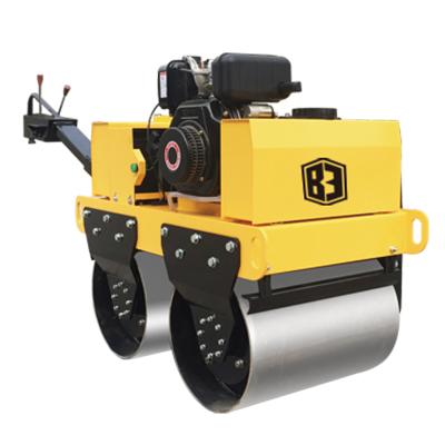 China Road Bridge Engineering Concrete Pavement Construction Machine 600kg Walk Behind Mini Road Roller Compactor Road Rollers for sale