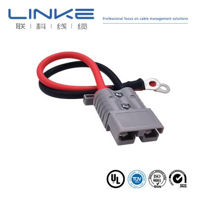 China Plug connector 8AWG zonnepaneel connector kabel 50A/600V Advertentie poort adapter 300mm zonneconnector kabel Te koop