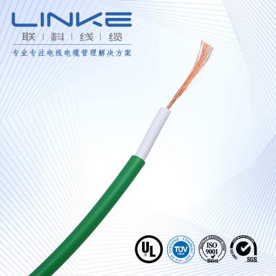 China Silicone rubber double-layer insulated single core cable for sale