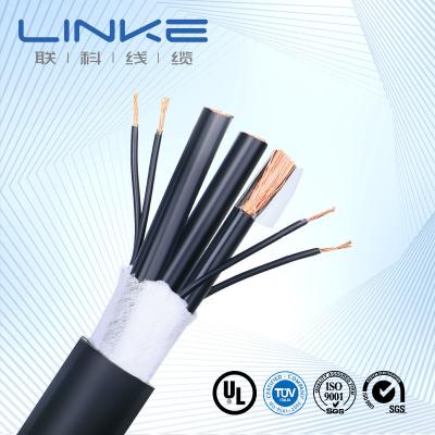 China Black PVC Jacket Coaxial Cable Series RG6 / Rg58 / Rg11 / Rg59 for Video Surveillance for sale