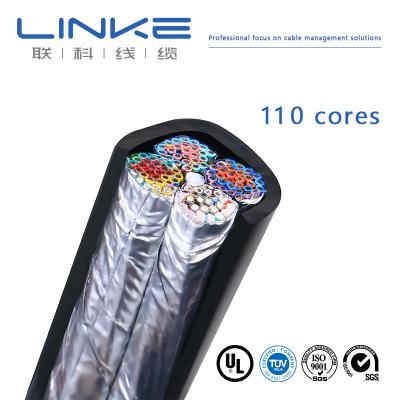 China UL2464 22awgx110c Sr-PVC Cable de cobre enlatado para línea de control de semiconductores 110 núcleos en venta