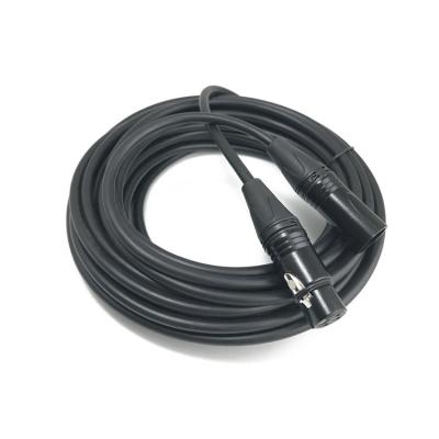 China 3m TL-L004 Cable XLR Conector de cable de micrófono de audio de 3 pines de hombre a mujer Micrófono XLR en venta