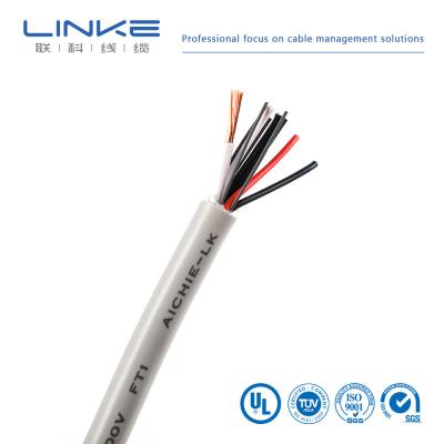 China UL 2587 Cables de motor eléctrico de bajo voltaje con aislamiento FEP y chaqueta de PVC en venta