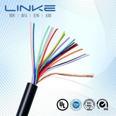 Chine Cable à basse tension ronde de remorque 7 cœurs pour système électronique industriel à vendre