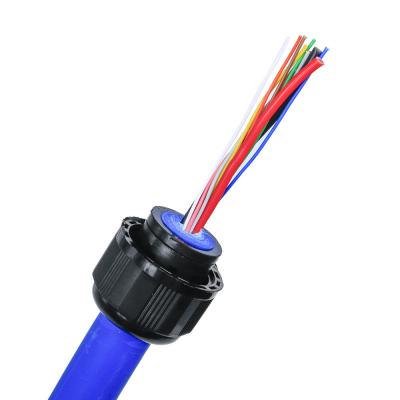 China Highly Flexible Seawater Resistant Corrosion Resistant 8 Core Signal Cable Marine Robotics ROV Watertight Floating Cable for sale