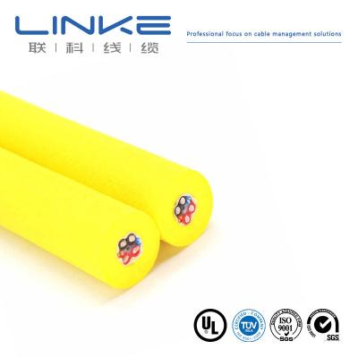 China Floating ROV Subsea Copper Core Cable Lightweight With PUR Foam Sheath Material for sale