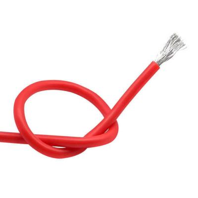 China Cabos elétricos de silicone suave flexível de alta temperatura 18AWG à venda