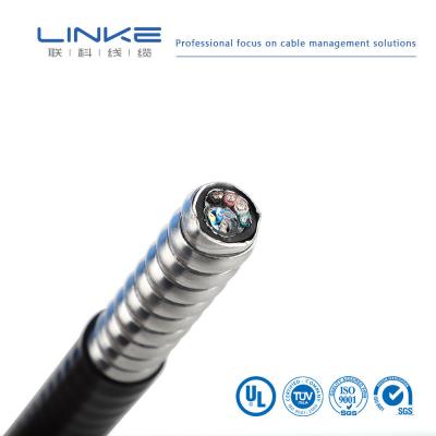 Chine Cable d'alimentation électrique blindé isolé en PVC avec conducteur de cuivre en conserve à vendre