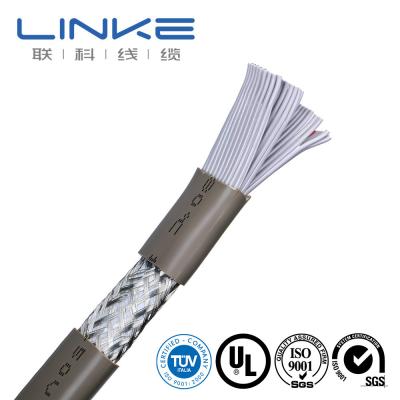 Chine 0.76 mm épaisseur moyenne caoutchouc flexible câble à câble plat pour câblage de la machine à vendre