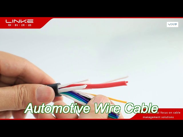 flexible pvc  round  electrical elevator lift cable with knitting uv-resistance crane cable