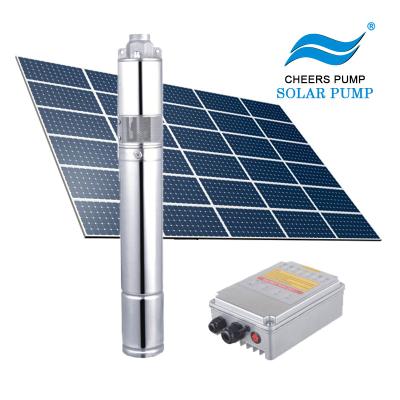 China Irrigation and agriculture submersible and surface solar power water pump system for agriculture for sale