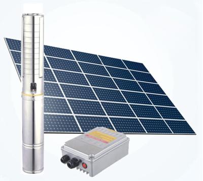 중국 CHEERS Irrigation and Agriculture 4 Inch Solar Powered Submersible Water Pumping System for Agriculture 판매용