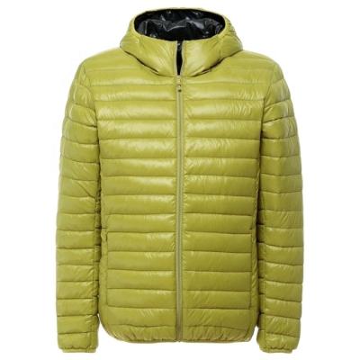 China Breathable Mens Outdoor Tactical Lightweight Extended Down Jacket With Hooded for sale