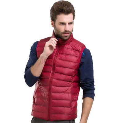 China Advanced Breathable Men's Outdoor Tactical Light Weight Down Vest for sale