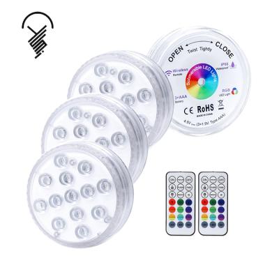 China Wholesale Garden High Quality RGB Dimming Led Pool Light IP68 ABS Material Led Underwater Light for sale