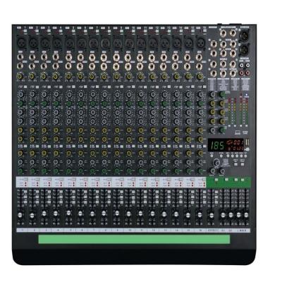 China Factory Audio Equalizer 199 DSP Mixer Professional Audio Mixer Have 2 Group Master L/R Output With INSERT for sale