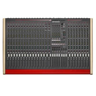 China Frequency Response Multi-Channel Audio Range Mixer GP3000-24 Digital Audio Mixer for sale