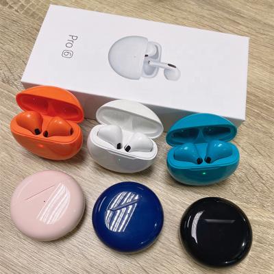 China Wireless Earbuds Charging TWS pro6 P63 Earphone Mini Smart Earphones In-Ear Wireless Waterproof Sports Earbuds Pro 6 Wireless Earbuds for sale