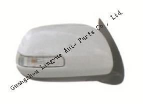 China Tipo material del OEM del color de Fortuner 2012 de coche de puerta del ABS blanco modelo del espejo en venta