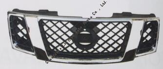 China Plastic Made Nissan Navara Parts Durable Chrome Grille ISO9001 Approval for sale