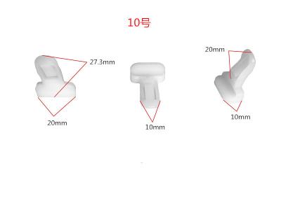 China El empujar plástico universal de los clips y de las sujeciones del vehículo hacia adentro el tipo Lingyue calificó en venta