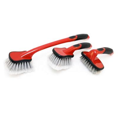 China Car Wheel Cleaning Industrial Plastic ESD Car Wheel Tire Washer Cleaning Brush Kit for sale