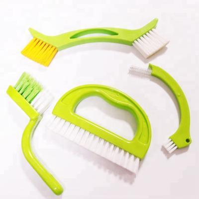 China Sustainable Tile Grout Scrub Cleaning Brush , ESD Grout Remover Brush 4 In 1 Hand Floor Eco - Friendly for sale