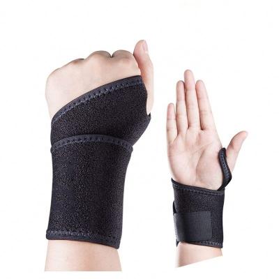 China Unisex Eco-friendly Band Brace Carpal Tunnel Guard Support Pain Wraps Bandage Neoprene Wrist Brace for sale