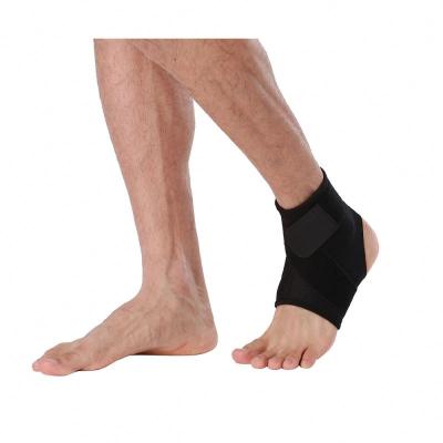 China High Quality Breathable Adjustable Elasticity Ankle Support Wrap Fitness Gym Compression Ankle Strap for sale