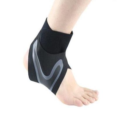 China Sports Protection Adult Super Elastic Adjustable Ankle Brace Support Against Chronic Ankle Strain Ankle Protection Wrap for sale