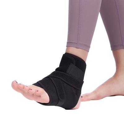 China Adult Customized Logo Ankle Wrap Adjustable Ankle Brace Fitness Safety Protective Ankle Support Braces for sale