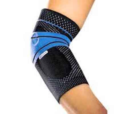 China Factory Direct Sale Universal Elastic Knitted Tennis Arm Sleeve Compression Elbow Support Elbow Brace For Sports for sale