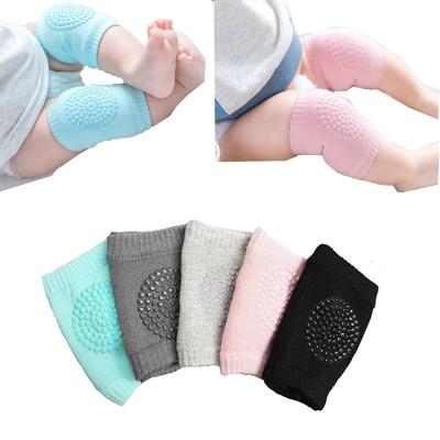 China Provide Comfortable Crawling Knitting Knitting Anti-skid Pads Baby Knee Protector Cotton Leg Protector Sport Pads for sale