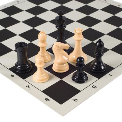 China Plastic Oversized Chess 6 Piece Mold Gold Chess King for sale