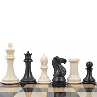 China Staunton Collector Plastic Super Chess Pieces With 4inch King for sale