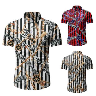 China Anti-wrinkle summer fashion trend casual loose bitcoin printing short sleeve round neck T-shirt for sale