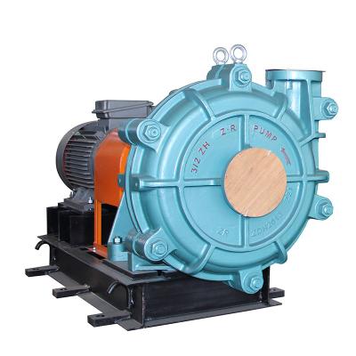 China High Head ash centrifugal pump heavy media coal slurry pump with type 3/2D-ZH 4/3E-ZH for sale