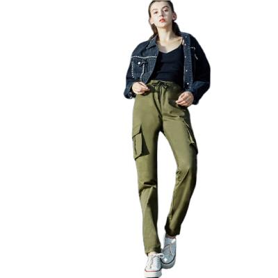 China Viable Streetwear Cargo Pants Loose Female Harem Pants Ladies Casual Pants Women Joggers High Waist for sale