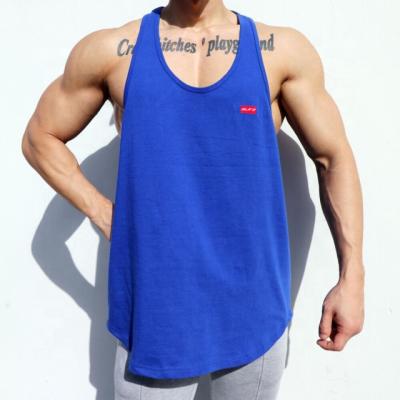 China European and American Running Gym Men's New Sleeveless Summer Obstacles Training Vestcotton QUICK DRY for sale