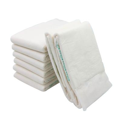 China Disposable Plain Weave Super Absorbent Nonwoven Fabric Nursing Adult Diapers for sale