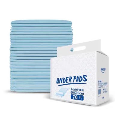 China Soft Breathable Medical Nursing ABSORBENT Protective Nonwoven Under Protective Adult Sanitary Pad for sale