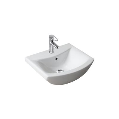 China Simply Modern Industrial Style Bathroom Ceramic Hand Basin Sinks for sale