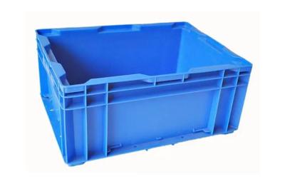 China Industrial Euro Stacked Container Plastic Warehouse Turnover Box for sale